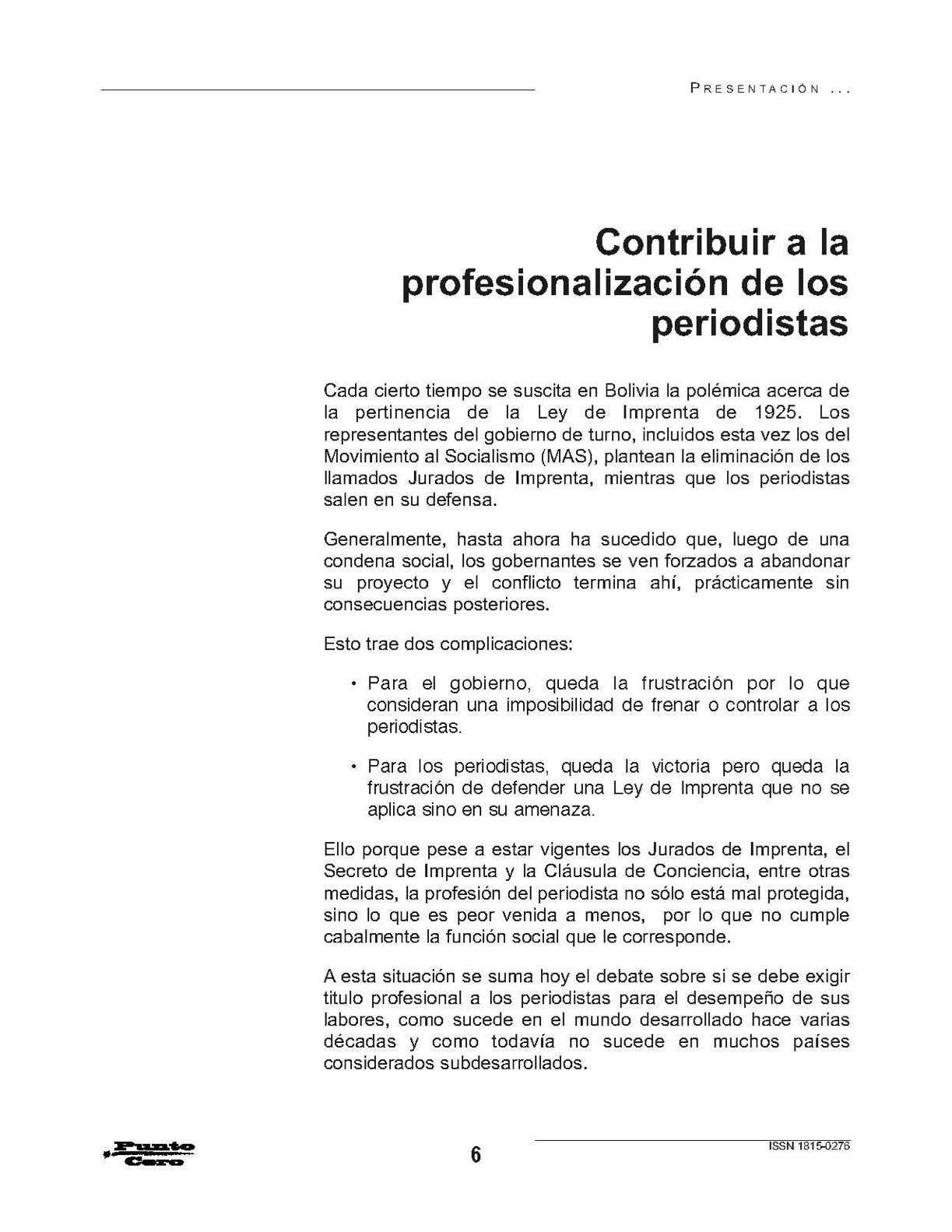 Presentación