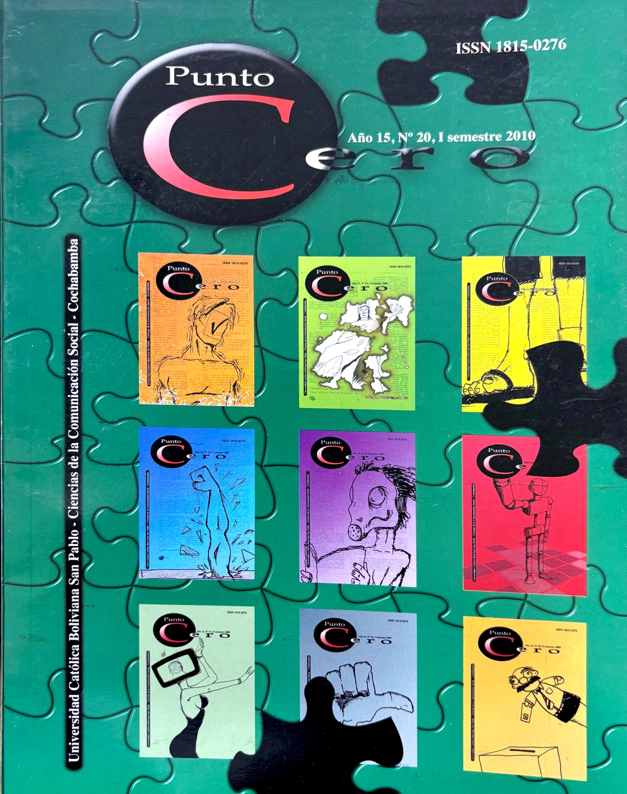 					Ver Vol. 15 Núm. 20 (2010): Revista Punto Cero No. 20
				