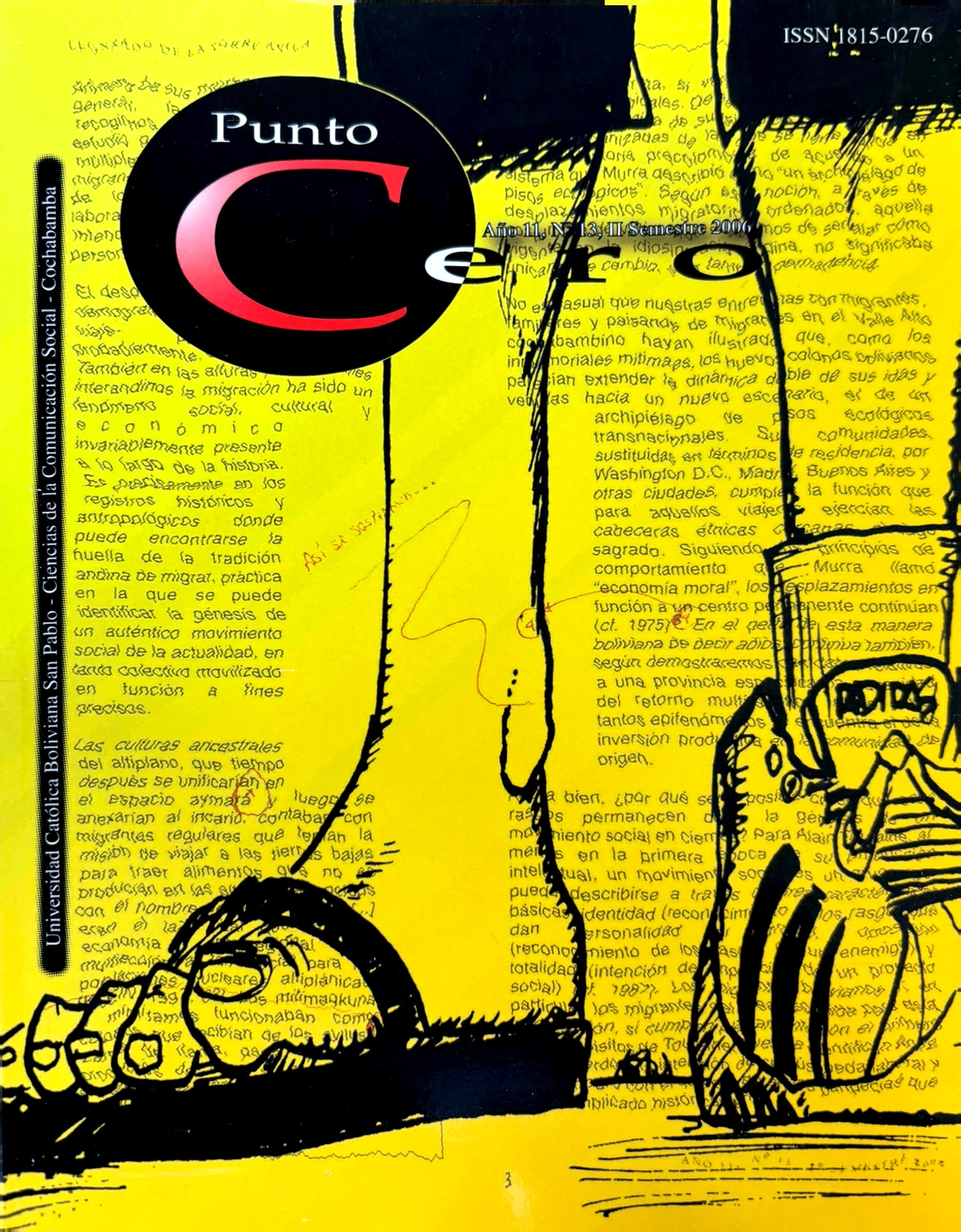 					Ver Vol. 11 Núm. 13 (2006): Revista Punto Cero No. 13
				