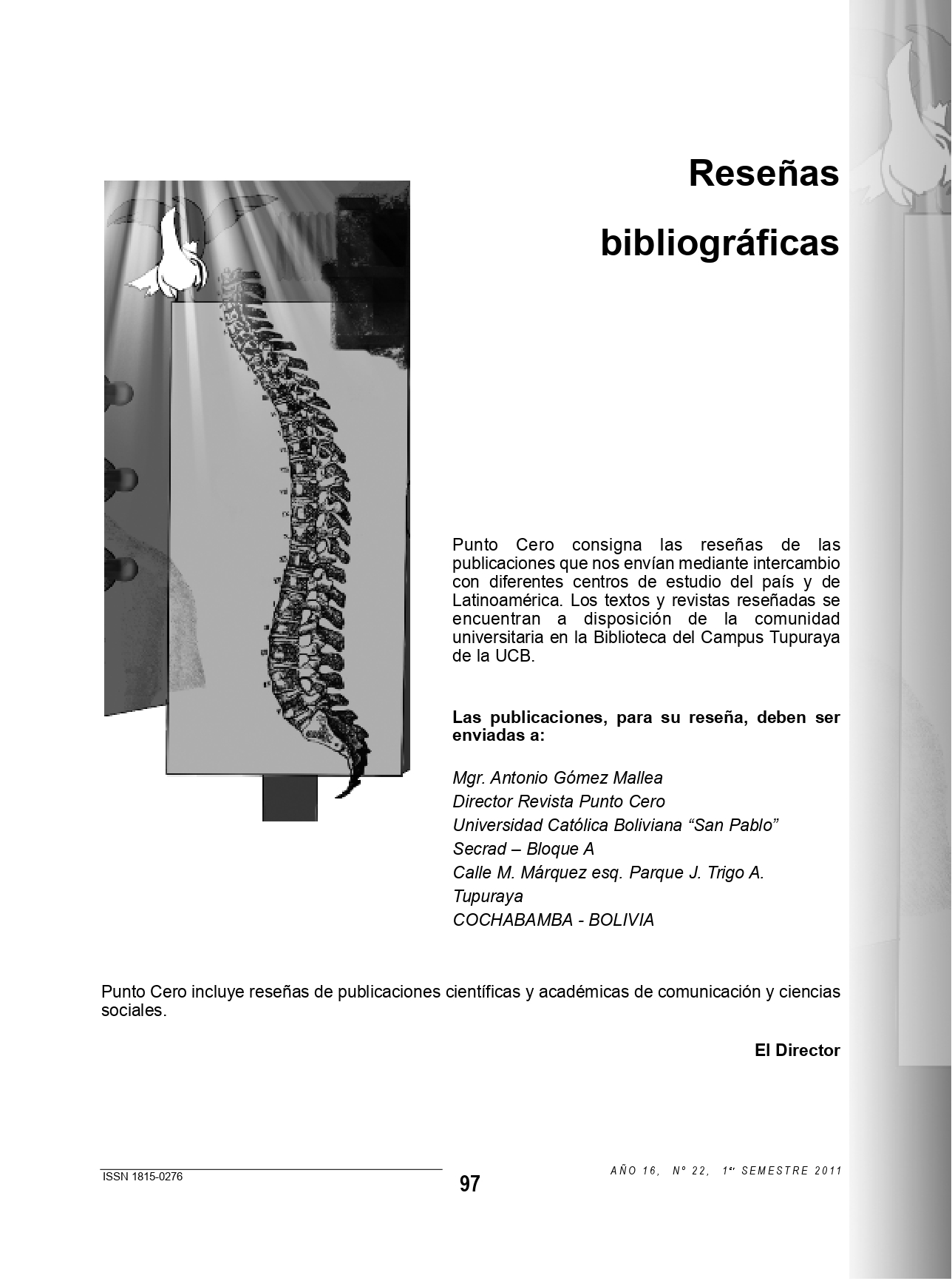 Reseñas bibliográficas